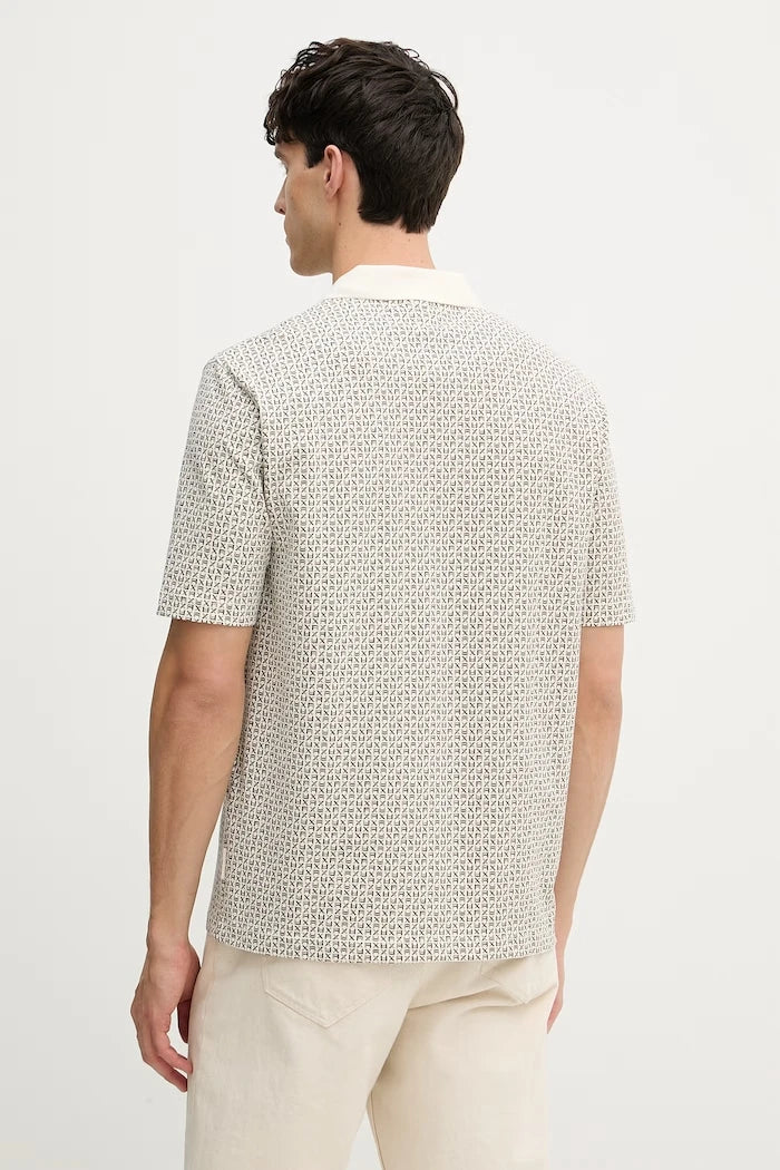 Armani Exchange Erkek Pamuk Elastan Polo Tişört