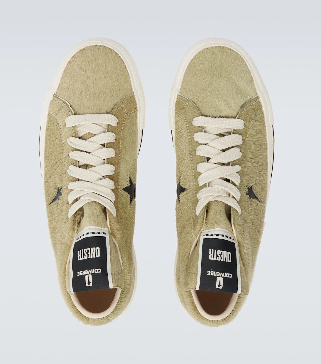 Rick Owens - x Converse calf hair sneakers