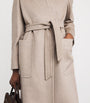Max Mara Beige Cashmere Robe Coat