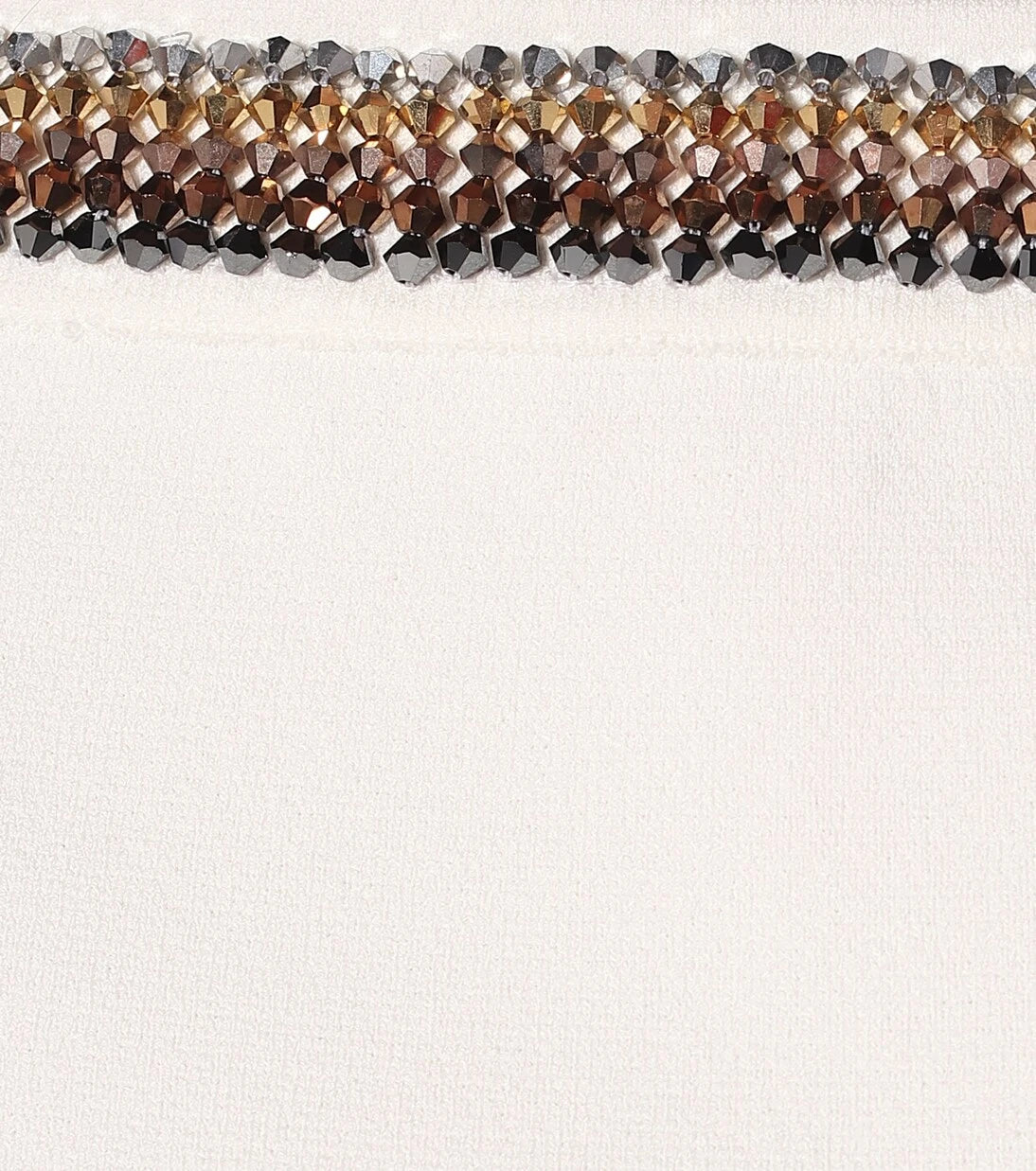 Stella McCartney - Embroidered compact-knit top