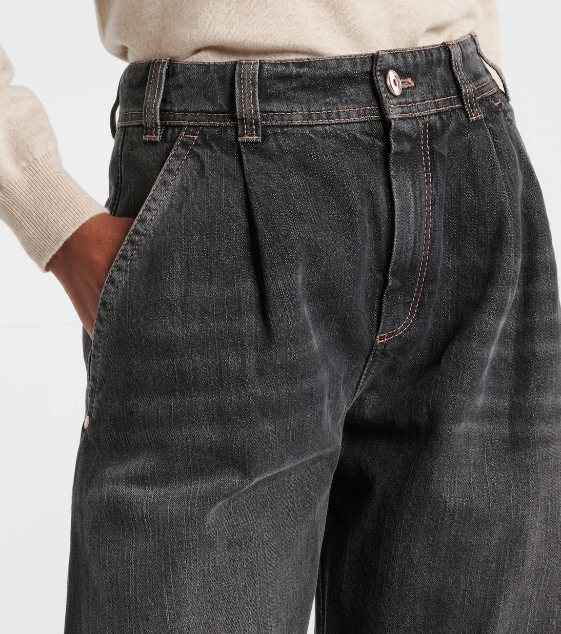 Brunello Cucinelli - Wide-leg jeans