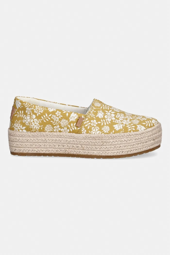 Toms platform espadril kadın ayakkabı VALENCIA