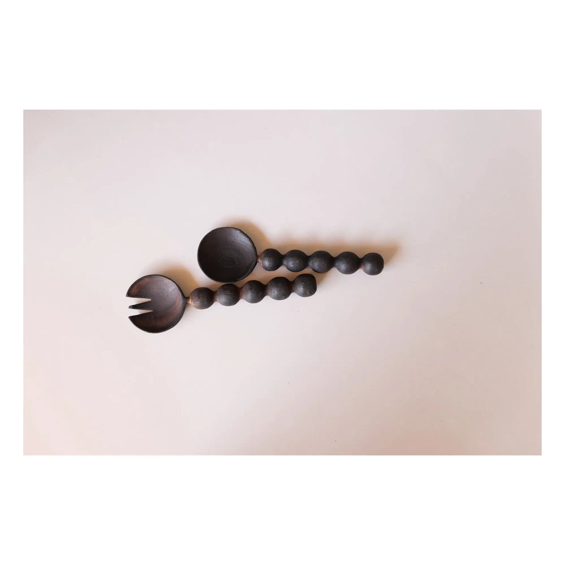 Woodmata - Teak wood salad servers | Teak