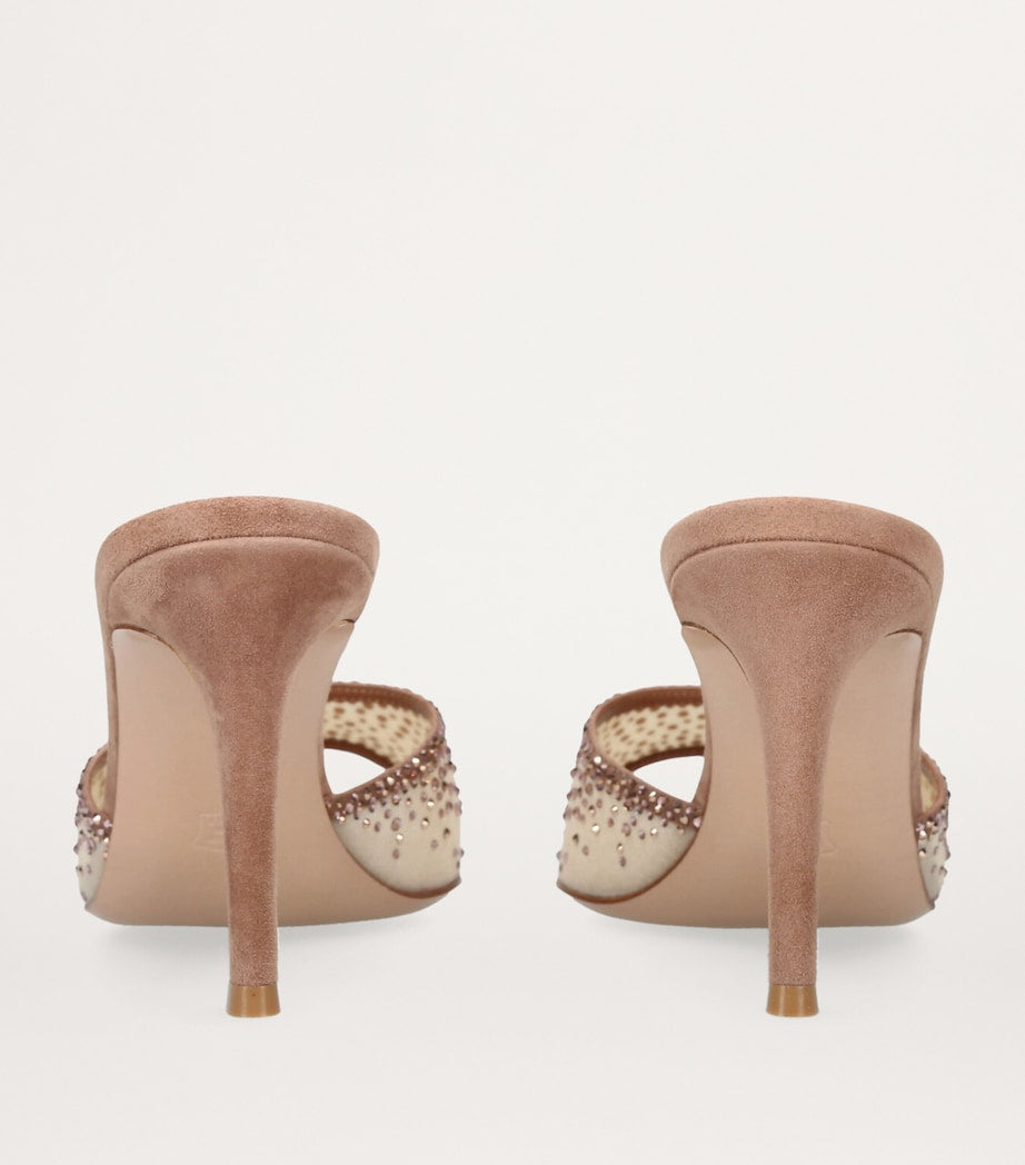 Embellished Rania Mules 85