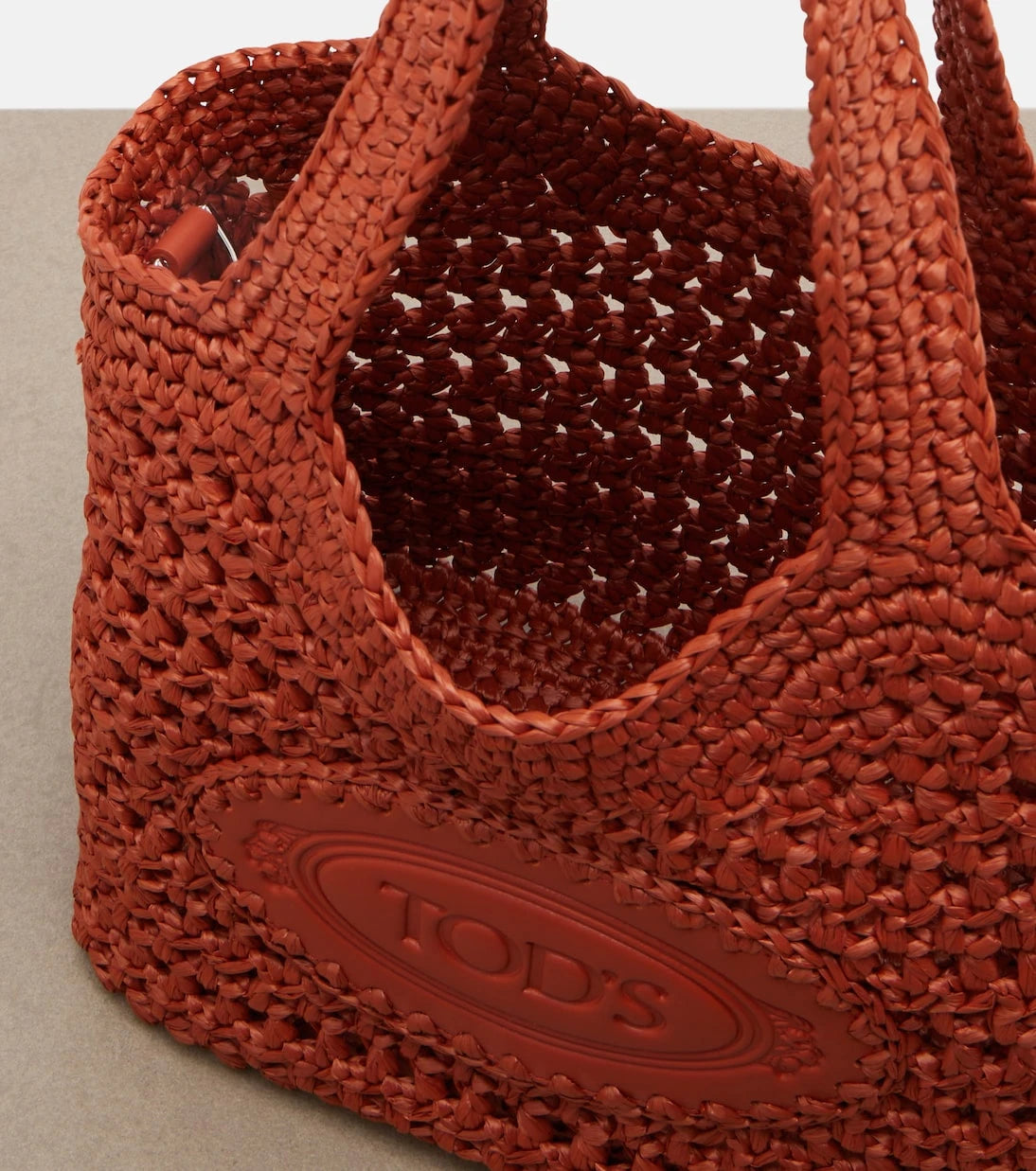 Tod's - EBL Small woven tote bag