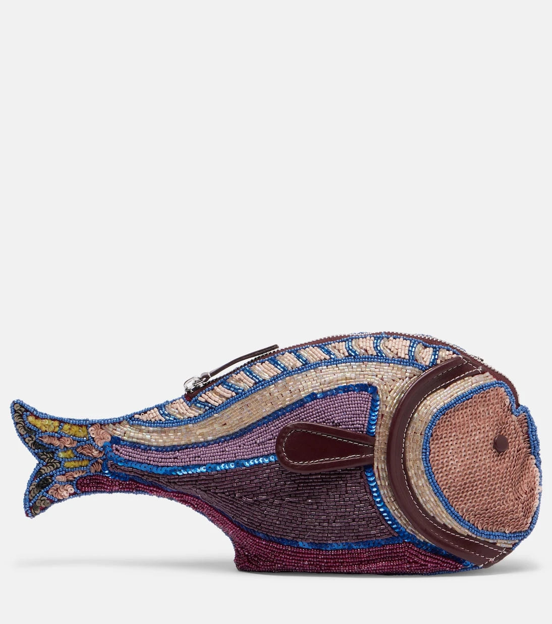 Staud - Pesce beaded clutch