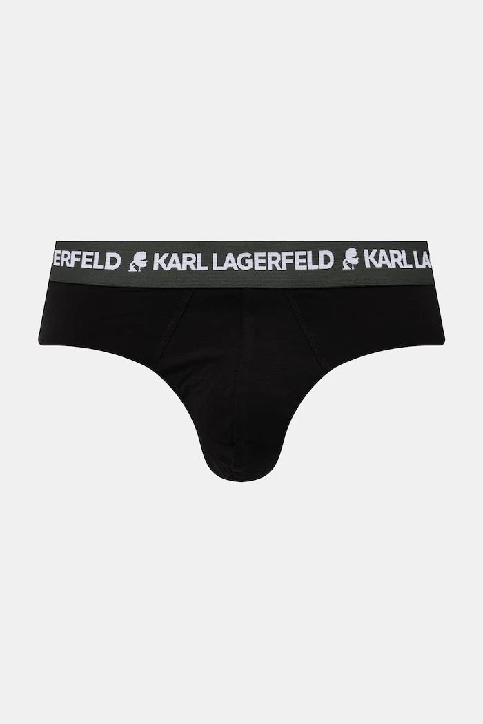 Karl Lagerfeld erkek pamuk elastan slip külot 3'lü
