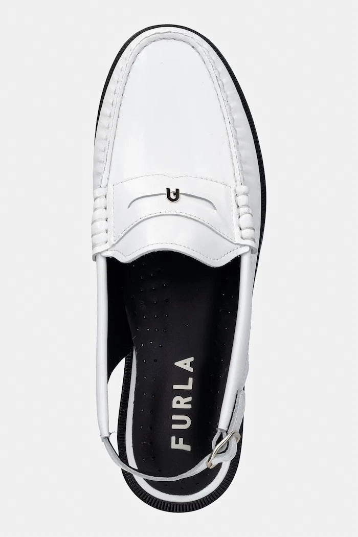 Кожени мокасини Furla College Loafer