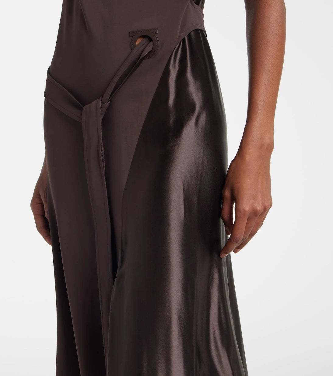 Ferragamo - Asimetrik elbise