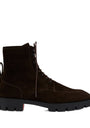 Christian Louboutin Caracolo Lion Suede Boots