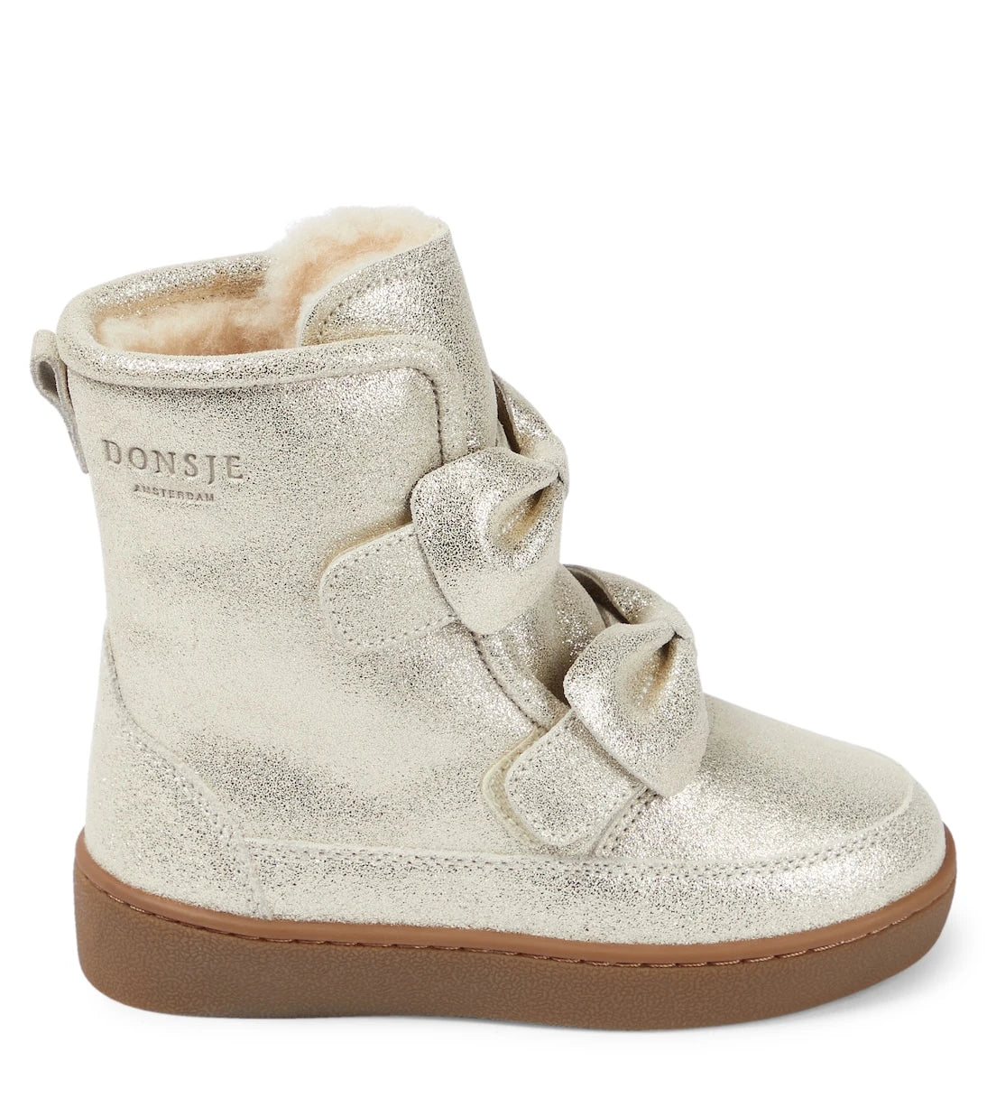 Donsje - Isa metallic leather boots