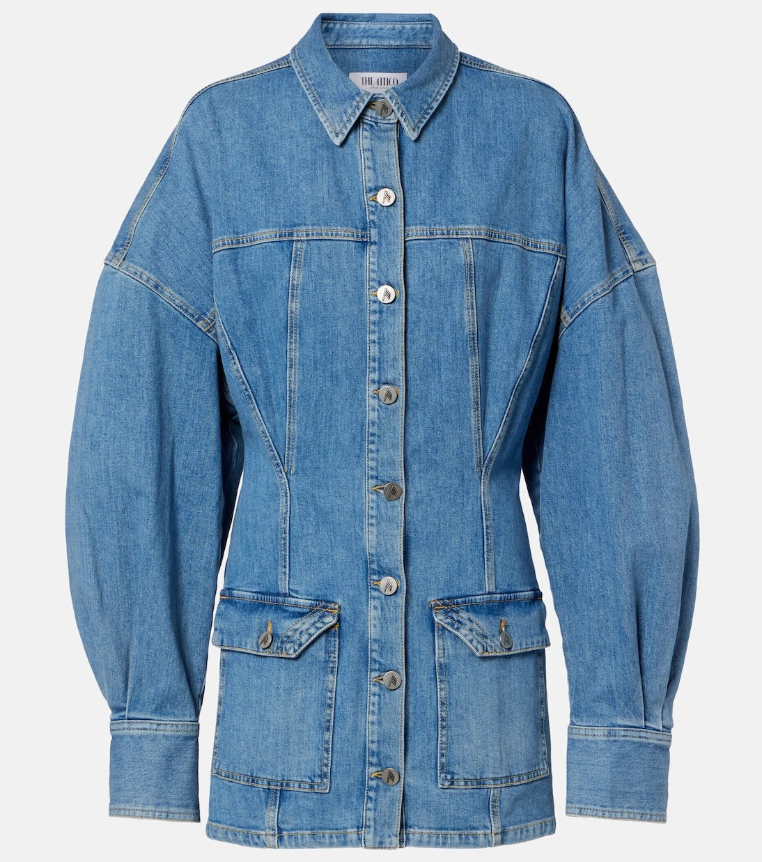 The Attico - Denim minidress