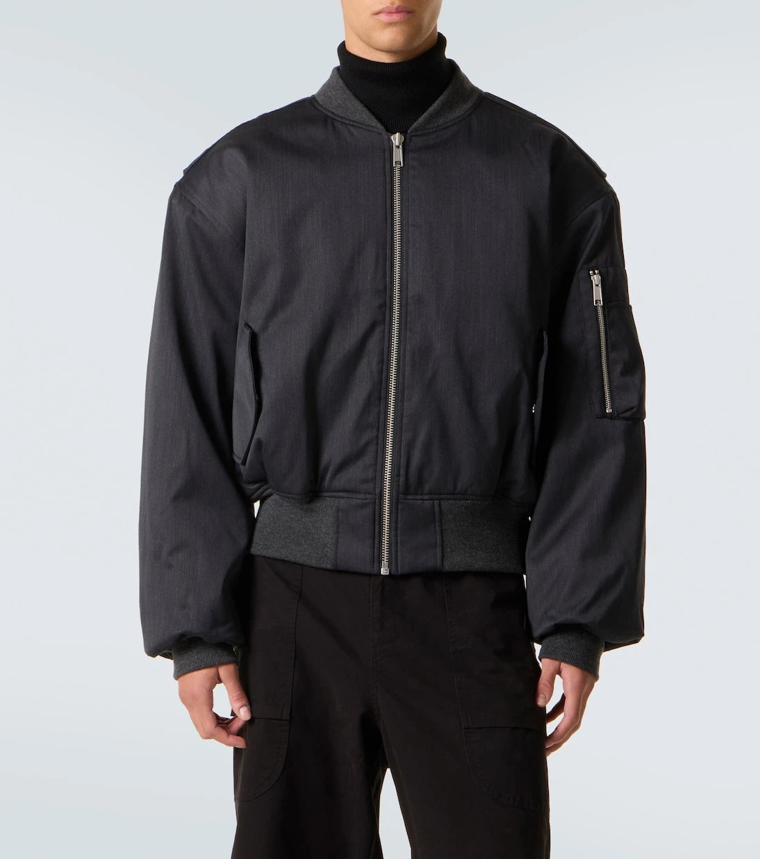 Entire Studios - Cropped bomber jacket