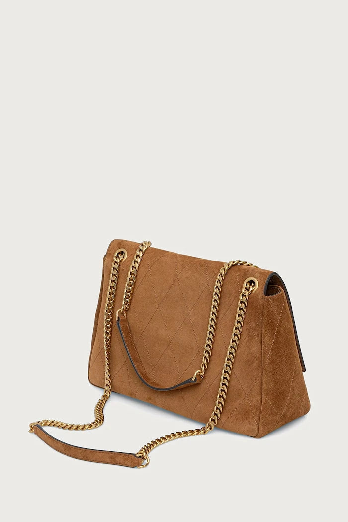 Tory Burch Kadın Süet Charlie Çanta