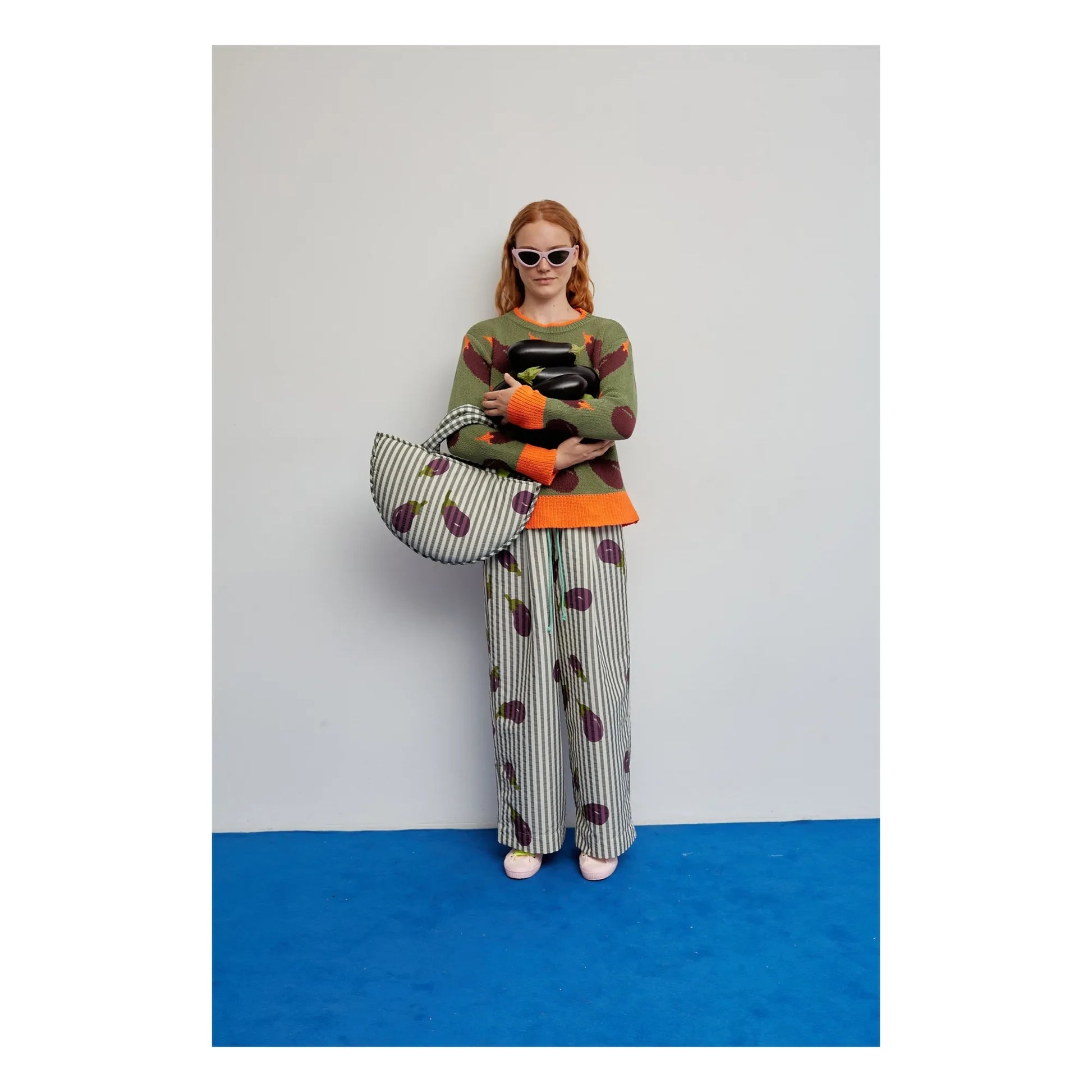 Dr Bloom - Beso Striped Pants | Khaki