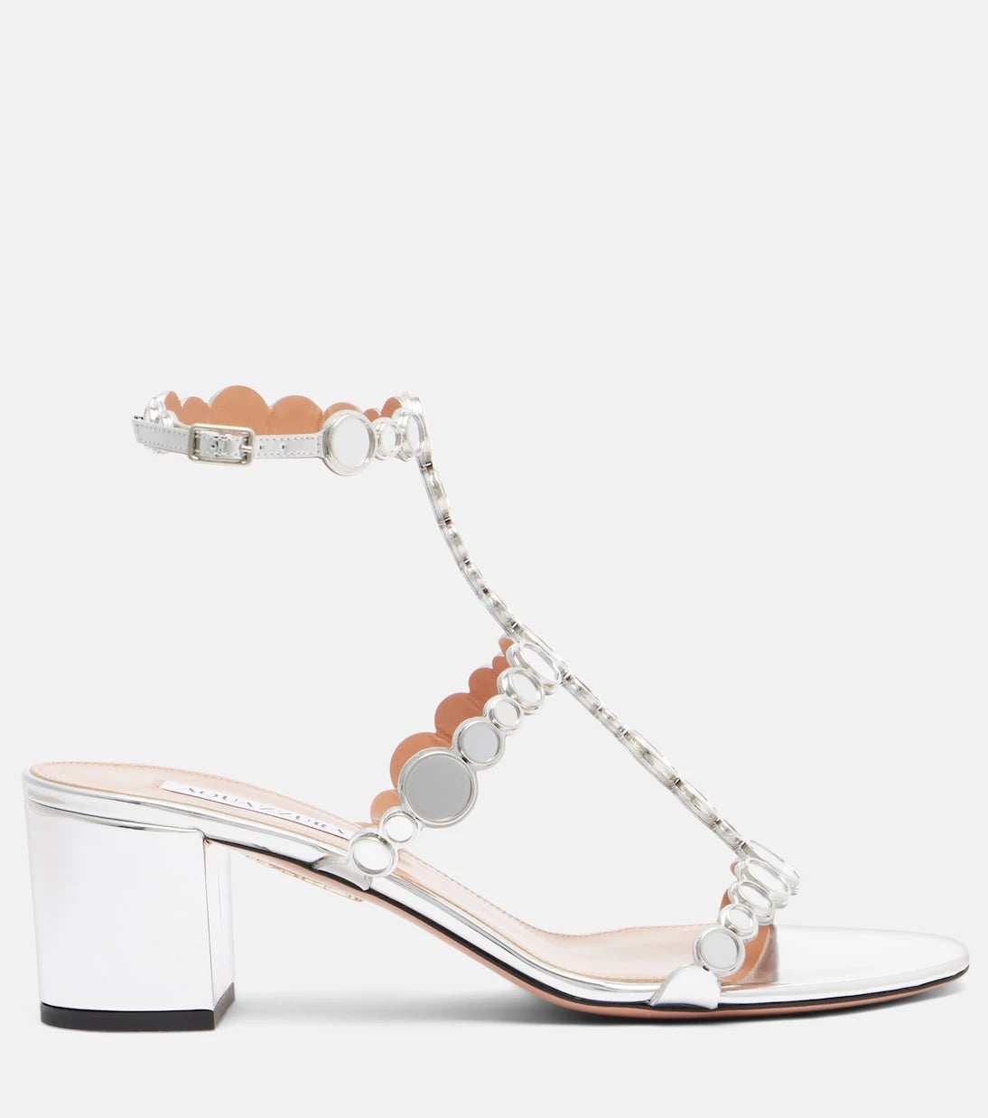 Aquazzura - Afterglow 50 leather sandals