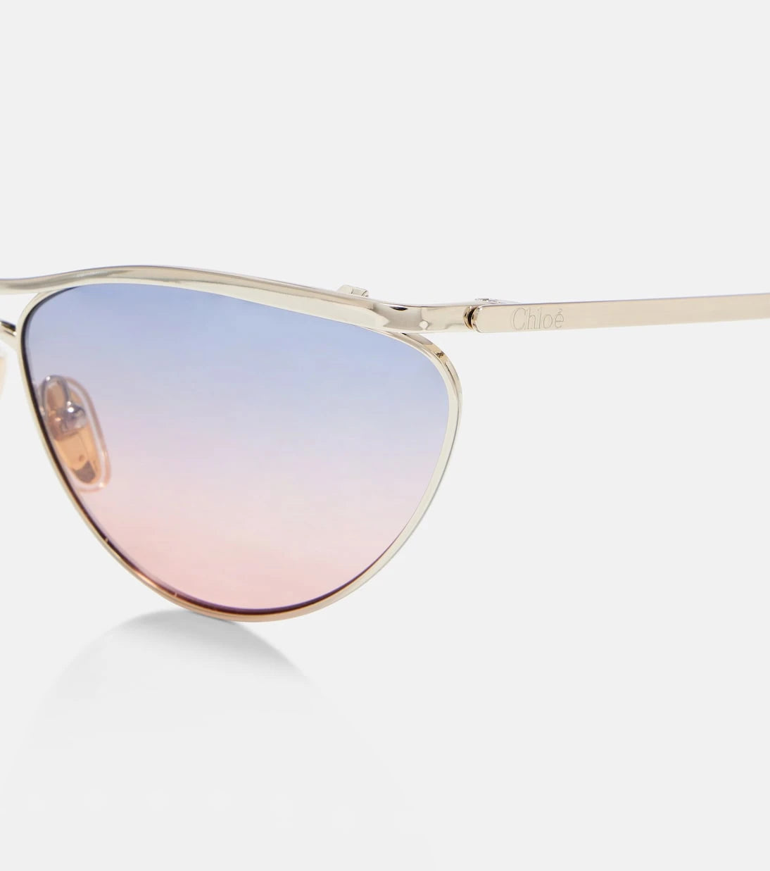 Chloé - Fashion Show cat-eye sunglasses