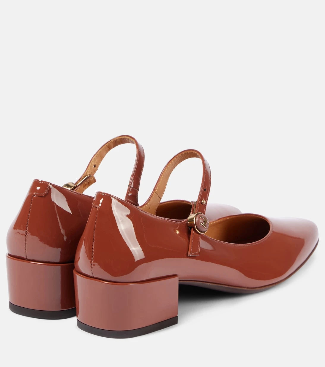 Tod's - Patent leather Mary Jane pumps