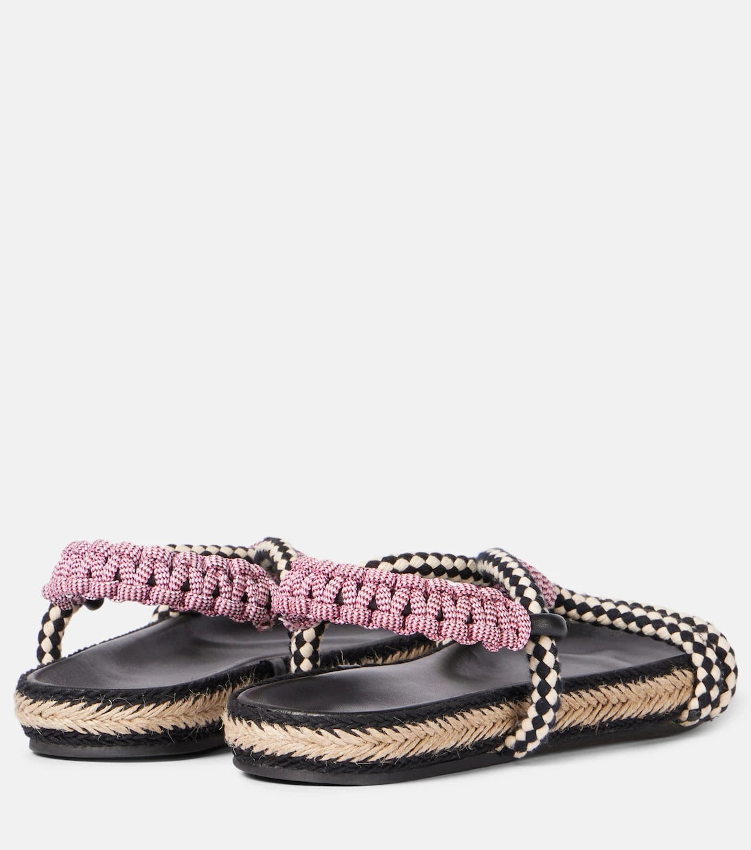 Isabel Marant - Waltee deri espadril sandaletler