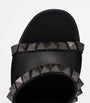 Christian Louboutin Black Pyraclou Embellished Heeled Mules 30