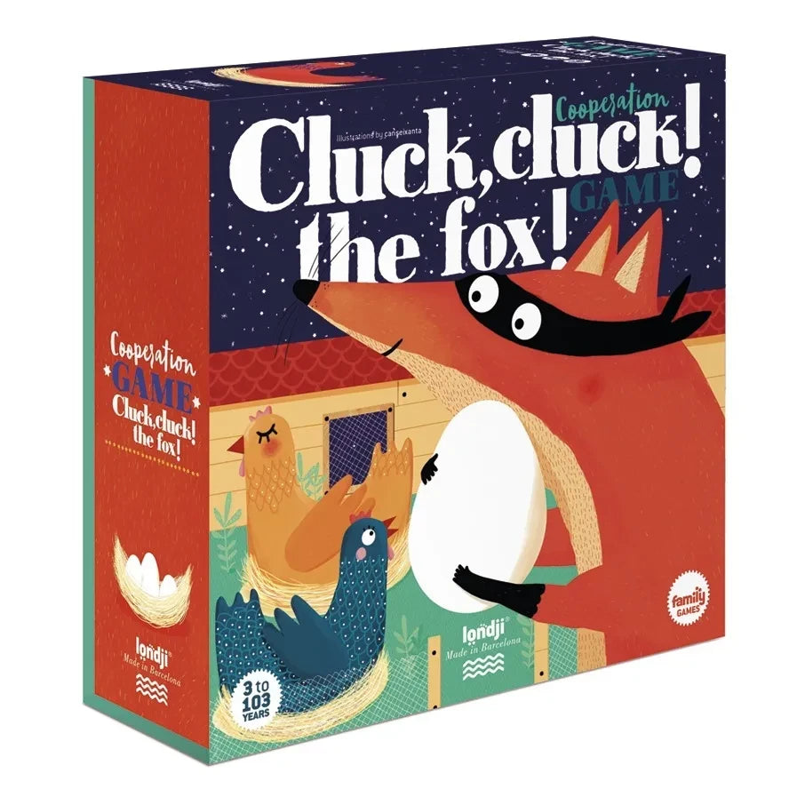 Londji - Cluck cluck the fox! board game