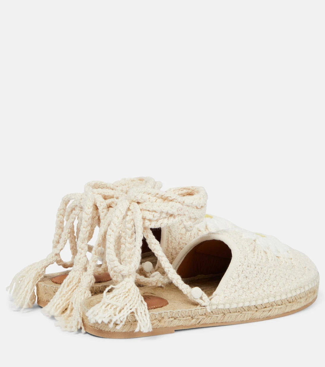 Alanui - Daisy crochet espadrilles