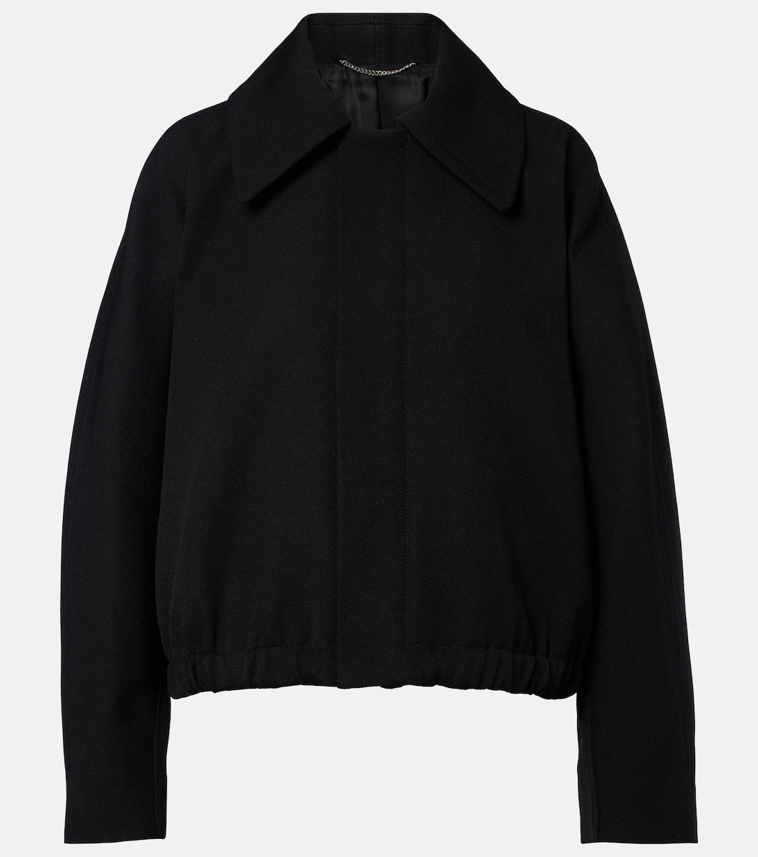 Victoria Beckham - Arden virgin wool gabardine blouson jacket