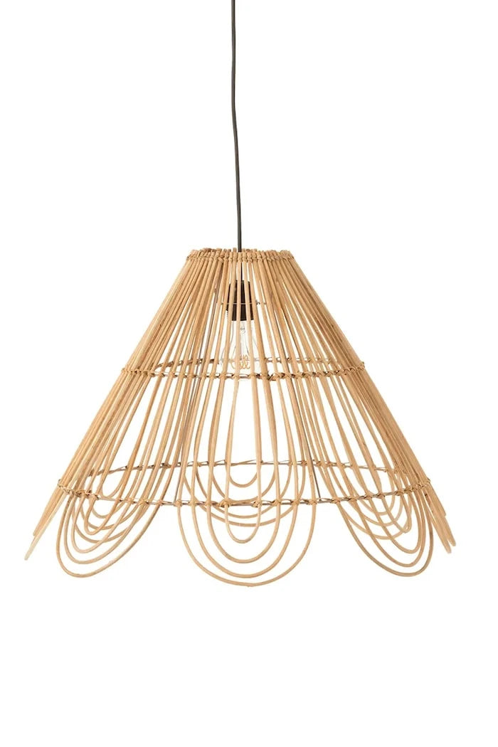 J-Line Rattan Asma Abajur 38,5 x 58 cm