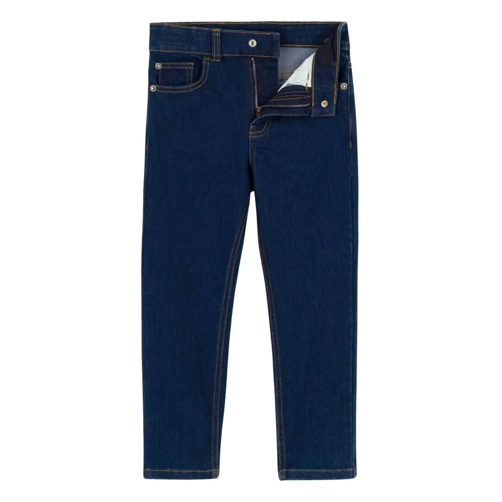 Petit Bateau - Jean Brut Adjustable | Dark Blue