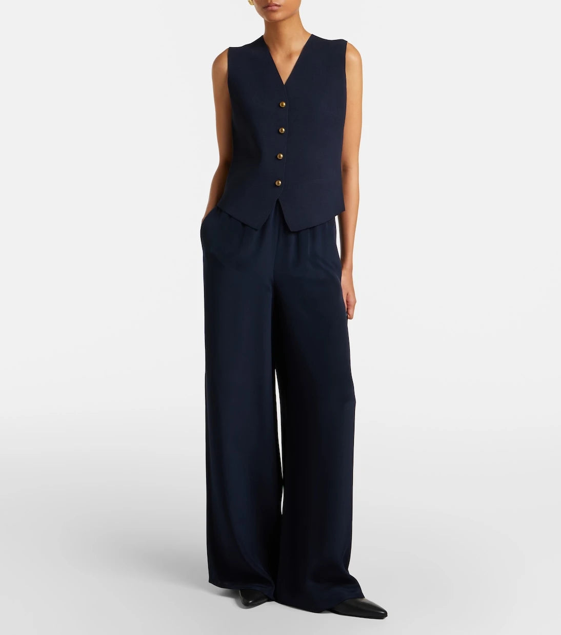 Max Mara - Volonta silk palazzo pants