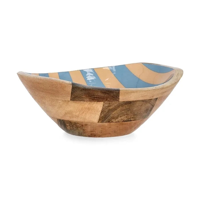 Bizzotto büyük mango ağacından meyve kasesi 24 x 20 x 9,5 cm