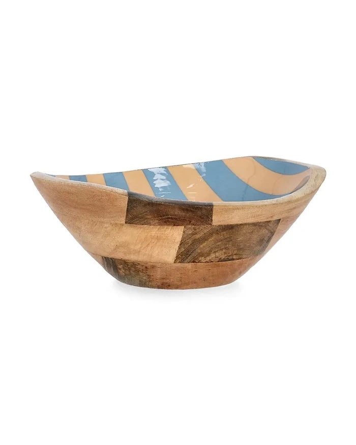 Bizzotto голяма купа за плодове от мангово дърво 24 x 20 x 9,5 cm