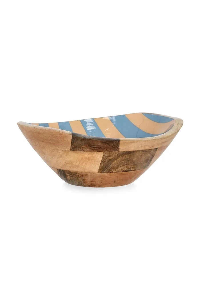 Bizzotto büyük mango ağacından meyve kasesi 24 x 20 x 9,5 cm