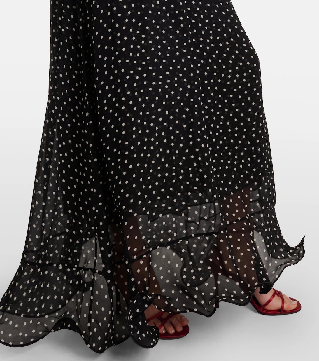 Dorothee Schumacher - Dancing Dots polka-dot maxi dress