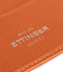 Ettinger Brown 6-Slot Capra Bifold Wallet