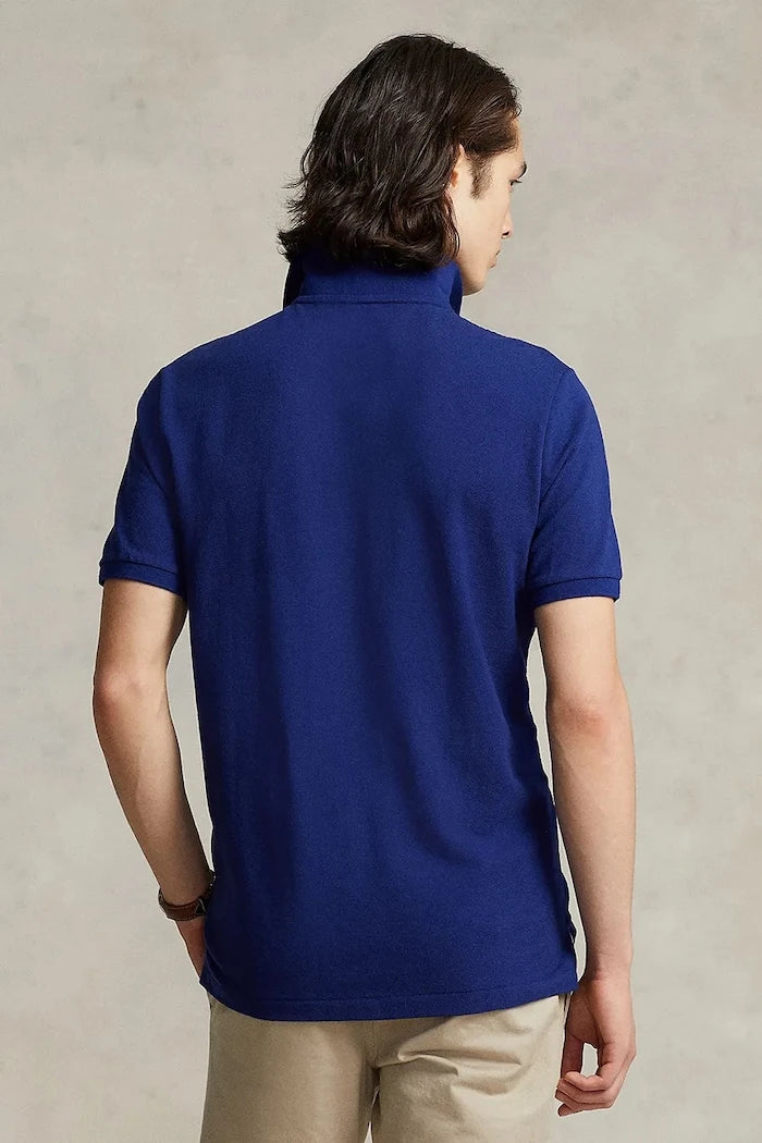 Памучна тениска с яка Polo Ralph Lauren