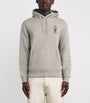 Polo Ralph Lauren Grey Cotton-Blend Polo Bear Hoodie