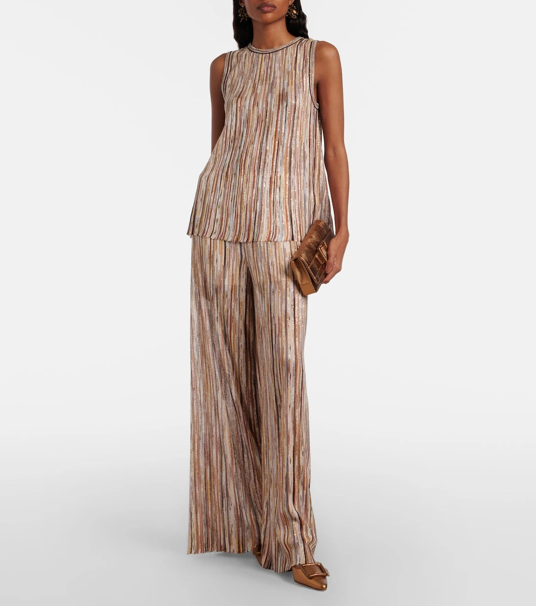 Missoni - Sequined lamé top
