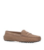 Tod's Brown Leather Mocassino Loafers