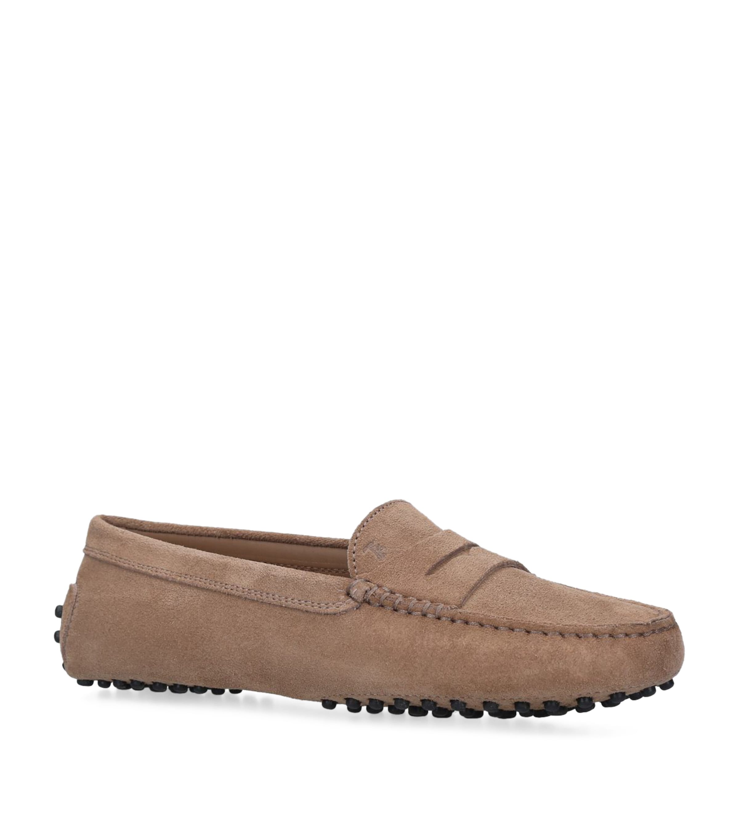 Tod's Brown Leather Mocassino Loafers