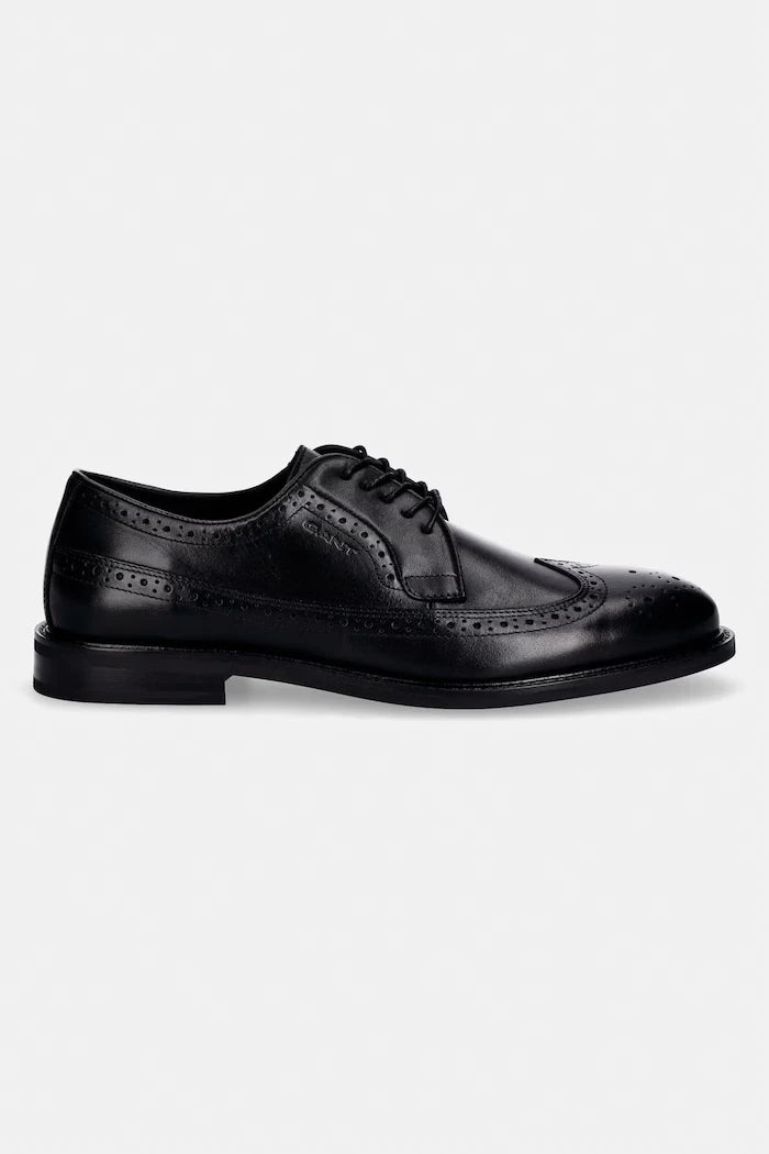 Gant обувки оxford мъжки от кожа Bidford