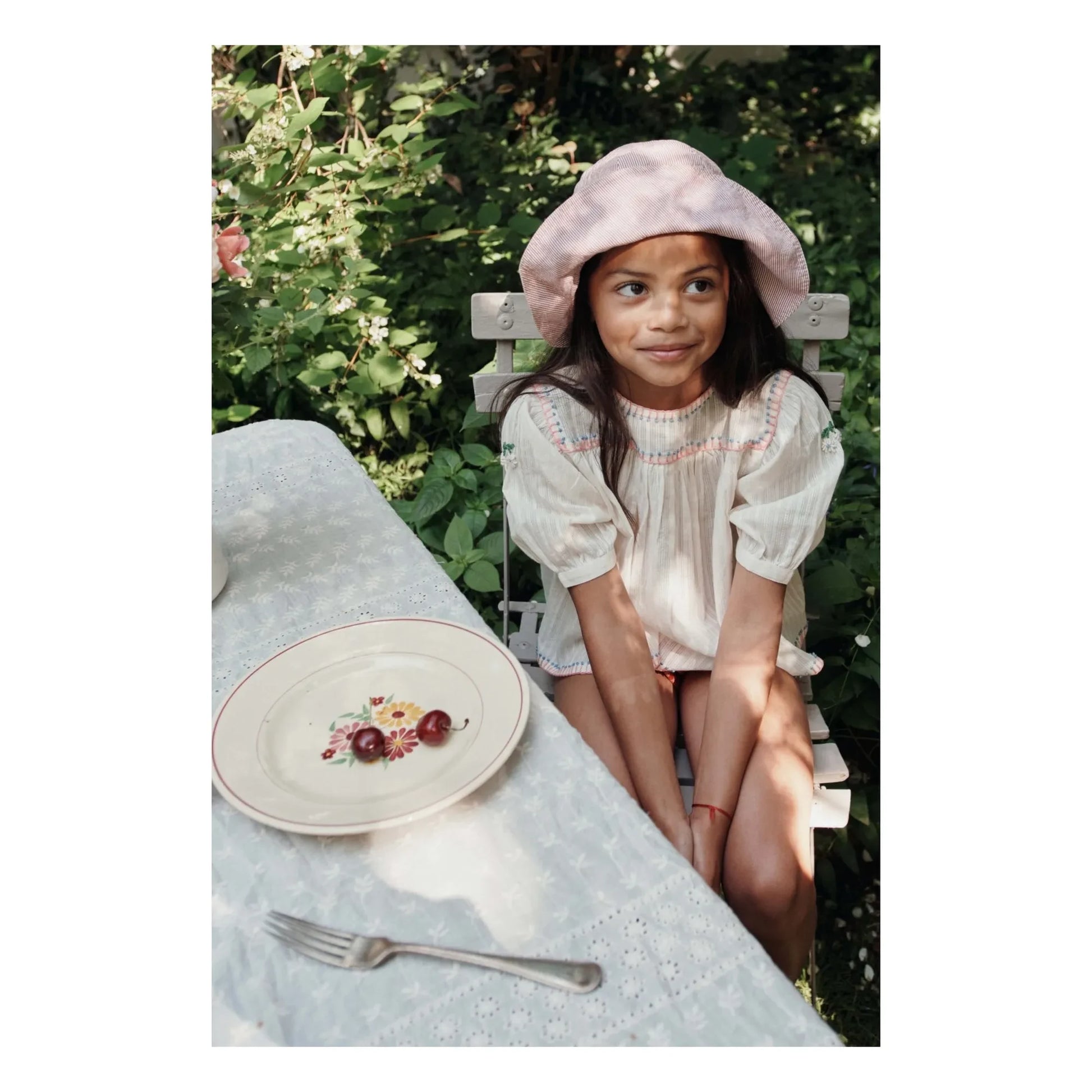Emile et Ida - Embroidered blouse | Cream