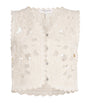 Rag & Bone Ivory Cut-Out Coralie Vest