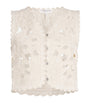 Ivory Cut-Out Coralie Vest