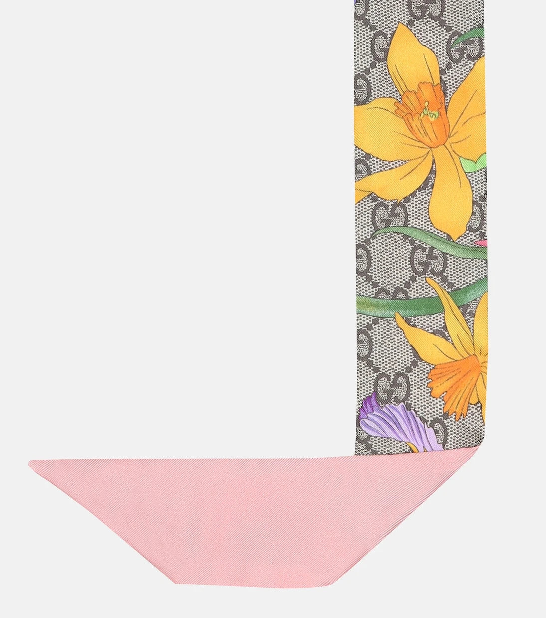 Gucci - GG Flora silk neck tie
