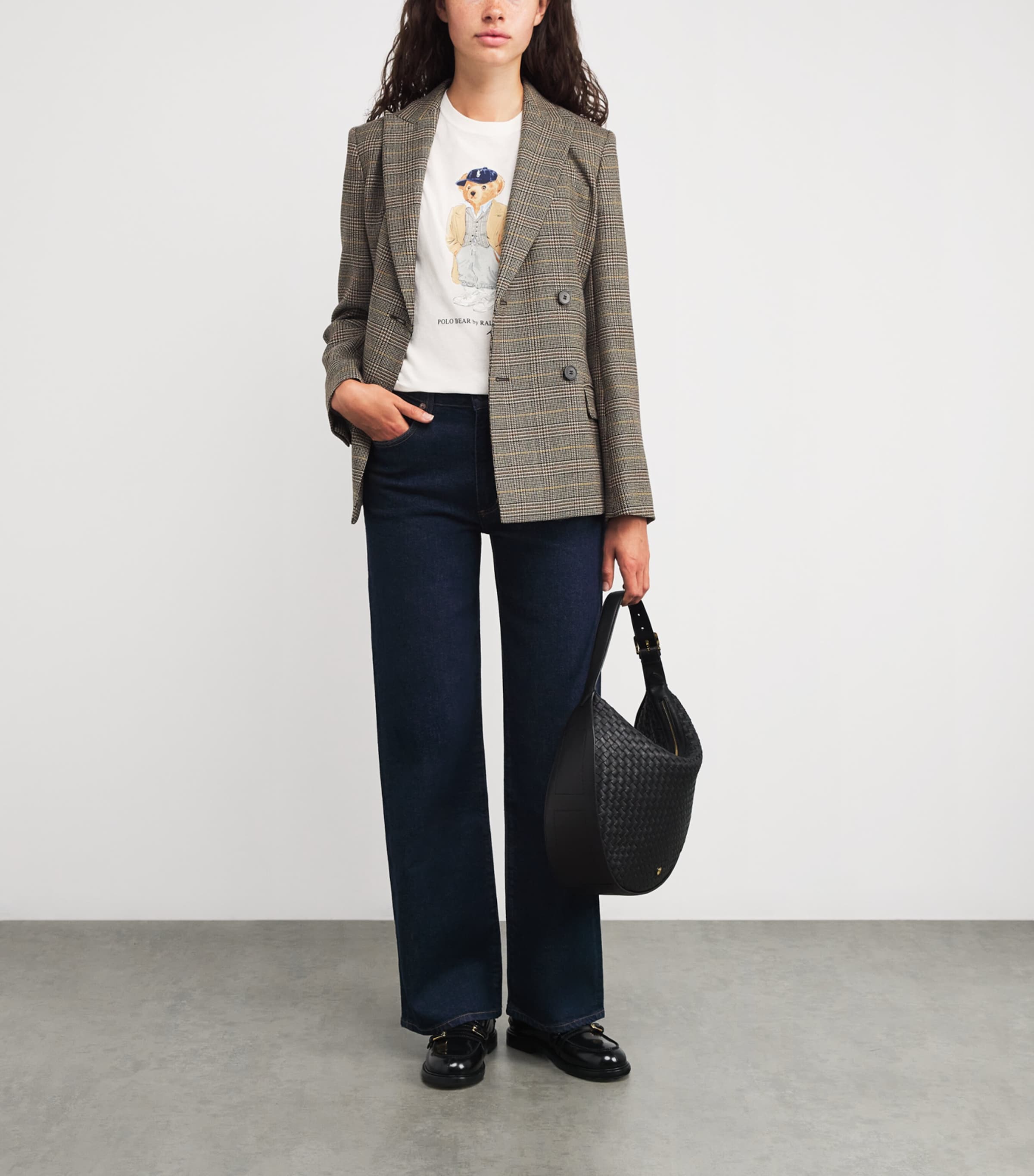 Ivory Cotton Polo Bear T-Shirt