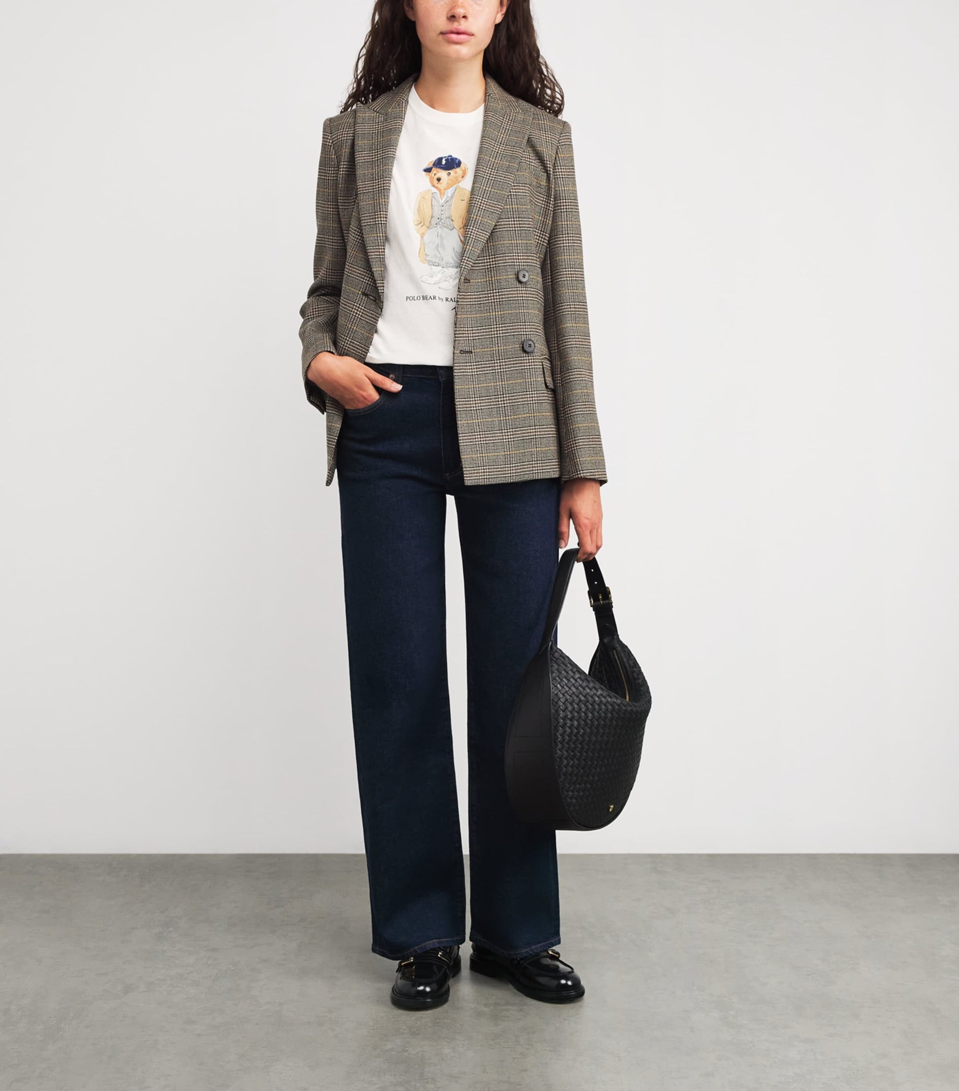 Ivory Cotton Polo Bear T-Shirt