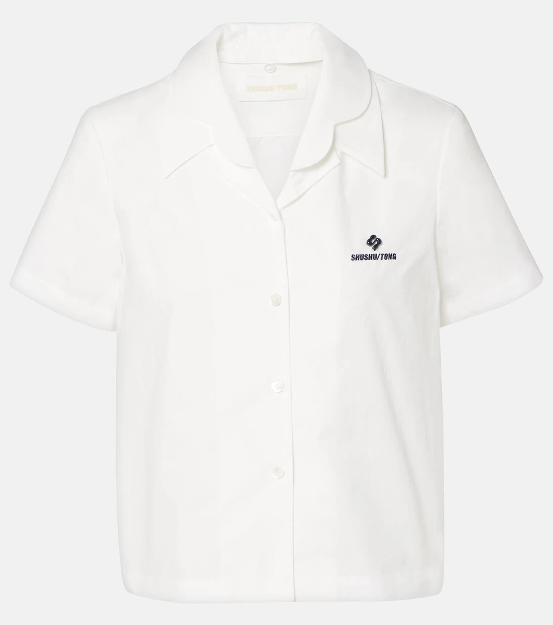 Shushu/Tong - Logo cotton shirt