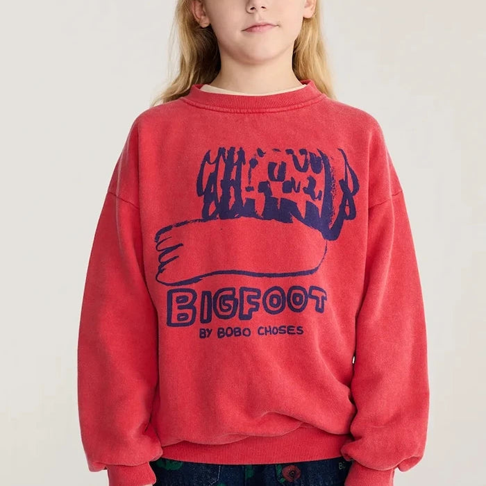 Bobo Choses Bigfoot Pamuklu Çocuk Sweatshirt