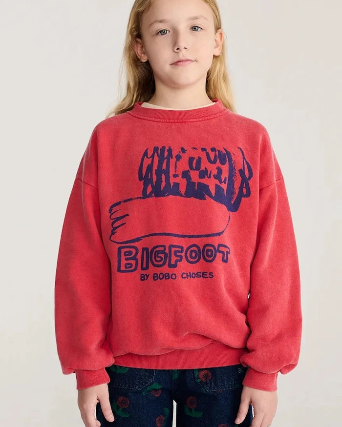 Bobo Choses Bigfoot Pamuklu Çocuk Sweatshirt